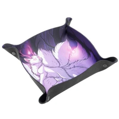 Imagen de Bandeja de Dados para Juegos Mesa y RPG Wonder Book, Roll Player, Ashes Reborn Forest