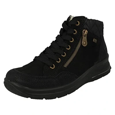 Imagen de Rieker L7701, Botas Cortas Mujer, Negro, 40 EU