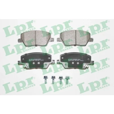 Imagen de LPR 05P1952 Juego de pastillas freno con tornillos FIAT: Tipo Berlina, Hatchback, Familiar