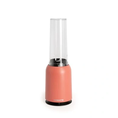 Imagen de CREATE/MOI/Batidora de vaso terracota/Tritura y emolsuiona, para smoothies batidos, 400 ml, individual, libre BPA, portátil, cuchillas acero inoxidable, 230W