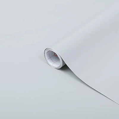 Imagen de d c fix vinilo adhesivo muebles Gris claro unicolor mate autoadhesivo impermeable decorativo para cocina, armario, puerta, mesa papel pintado forrar rollo láminas 67,5 cm x 2 m