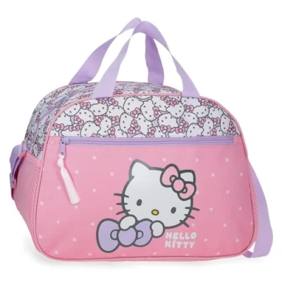 Imagen de Hello Kitty My Favourite Bow Bolsa de Viaje Rosa 40x28x22 cms Poliéster 24,64L