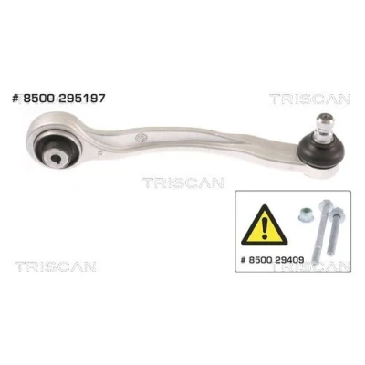 Imagen de TRISCAN 8500 295197 Barra oscilante, suspensión de ruedas con rótula suspensión/carga, apoyo caucho Brazo oscilante transversal AUDI: Q7, Q5