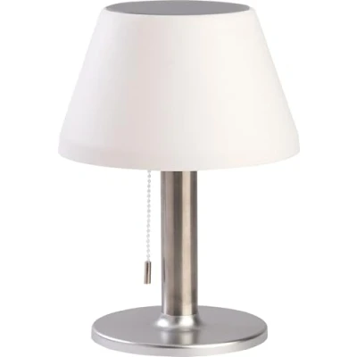 Imagen de BOLD Lámpara de mesa LED con batería para exteriores/lámpara inalámbrica/farolillo solar exteriores (conector USB C + solar, hasta 6 horas autonomía, IP44, 3 niveles