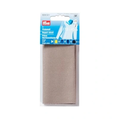 Imagen de Prym Hoja de reparación, Sarga para Planchar sobre 40x10 cm Gris, Algodón, 40 x 10 cm, Grau, 1 Stück