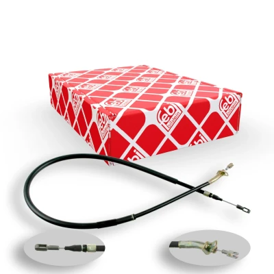 Imagen de FEBI BILSTEIN 21263 Cable de Freno Mano Atrás izquierda, derecha 1530 VOLKSWAGEN: LT 28 35 II Bus, 46 2 Kasten
