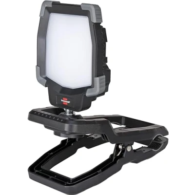 Imagen de Brennenstuhl foco LED de batería recargable CL 4050 MA/lámpara trabajo 40W con dispositivo sujeción (luz USB Powerbank, 3800lm, IP65, Engineered in Germany)