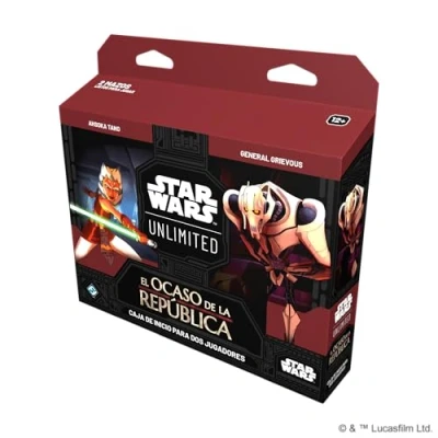 Imagen de Fantasy Flight Games Star Wars Unlimited: El Ocaso de la República Caja Inicio Juego Cartas Coleccionables A Partir 12 Años para 2 Jugadores 30 Min por Partida Español (SWH0303ES)
