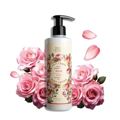 Imagen de Cesta de los Sentidos Crema Corporal Hidratante ROSA para un Cuerpo Natural Cuidado Aceite Oliva y Manteca Karité 97% Ingredientes Naturales 250ml