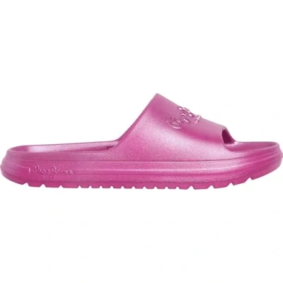 Imagen de Pepe Jeans Beach Slidemet Sandalias planas, Mujer, Talla: 38, Rose pink Zapatos