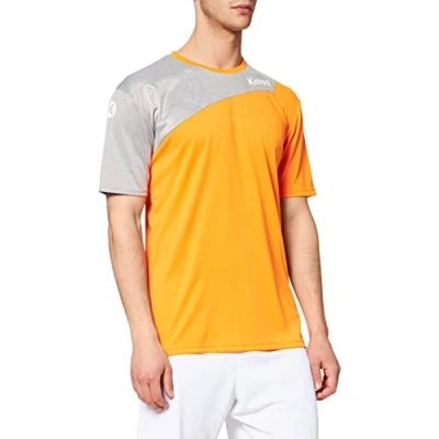 Imagen de Kempa Core 2.0 Shirt Camiseta De Juego Balonmano, Hombre, Naranja Fresh/Gris Oscuro, 116