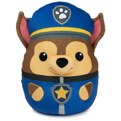 Imagen de GUND Patrulla Canina Trend Squishy Chase, 30 cm Peluche de y cojín en uno, Regalo para niños a Partir 1 año