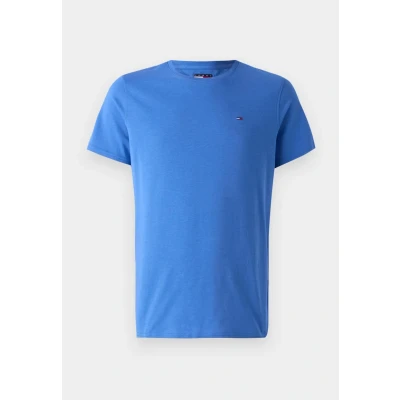 Imagen de Tommy Jeans SLIM TEE Camiseta básica, Hombre, Talla: 48, Tempo blue