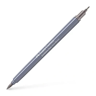 Imagen de FABER CASTELL 164672 Goldfaber Aqua Dual Marker Gris Cálido III (272)