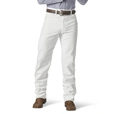 Imagen de Wrangler 13MWZ Pantalón Vaquero de Corte Cowboy y Ajuste Original, Blanco, 32W x 32L