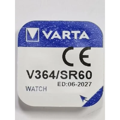 Imagen de Varta V 364 Pilas (Óxido de Plata, Button/Coin)