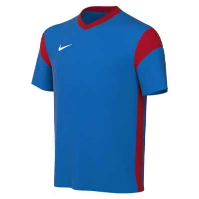 Imagen de Nike Unisex Niños Camiseta de Fútbol Manga Corta y Nk Df Prk Drb III Jsy Ss, Royal Blue, University Red White, CW3833 464, M