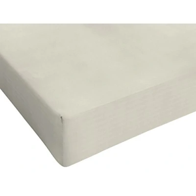 Imagen de Italian Bed Linen Sàbana con angulos de 25cm MAX Color, Crema, Doble pequeño francés
