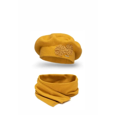 Imagen de Vivisence SET Bufanda, Mujer, Talla: One Size, Honey