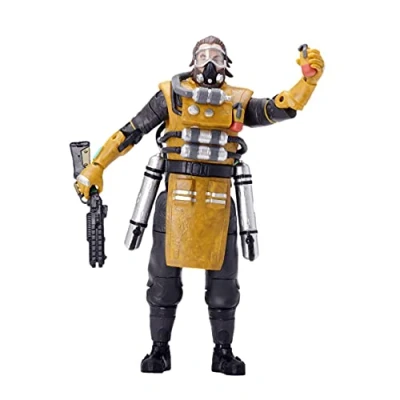 Imagen de Apex Legends Figura Coleccionable Caustic de 15 cm El Juguete Tiene más 25 Puntos Articulación y 1 Soporte para Armas Incluye Preciosos Detallados Accesorios
