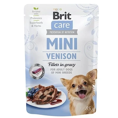 Imagen de Comida húmeda para Perros VAFO PRAHA s.r.o. Brit Care Dog Sasz.85g Mini Venison / 24