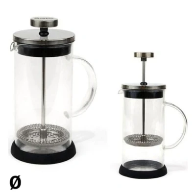 Imagen de Quttin 104887 Jarra para Infusiones, Glass, Negro
