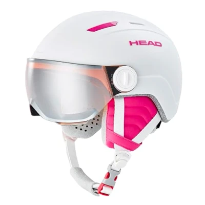 Imagen de HEAD Maja Visor, Casco de Esquí para Juventud unisex, Blanco, XS/S