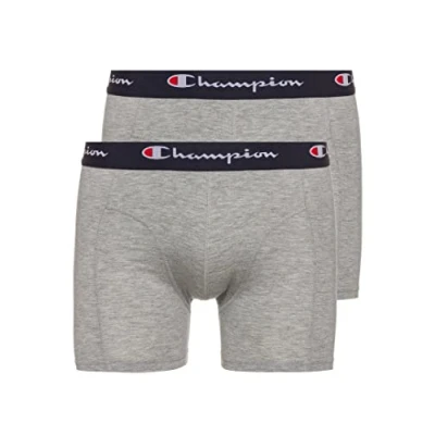 Imagen de Champion Core x2, Ropa interior de hombres, para Hombre, Gris (Melange Claro), S