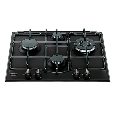 Imagen de Hotpoint PCN 640 T (AN) R /HA Integrado Encimera de gas Antracita hobs Placa (Integrado, gas, esmaltado, Antracita, Acero Alrededor)