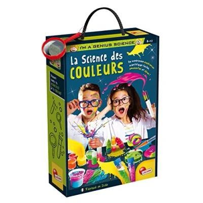 Imagen de Lisciani I&#039;m a Genius Laboratorio la Ciencia de los Colores, Descubre Química Que Cambia Color, con Seguridad y sencillez, Partir 7 Años