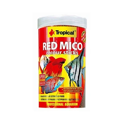 Imagen de Tropical Red MICO Colour Sticks 250ml / 80g Palitos semejantes a Gusano de Sangre