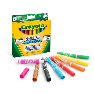 Imagen de CRAYOLA 8 rotuladores borrables Ocio creativo a partir de 3 años