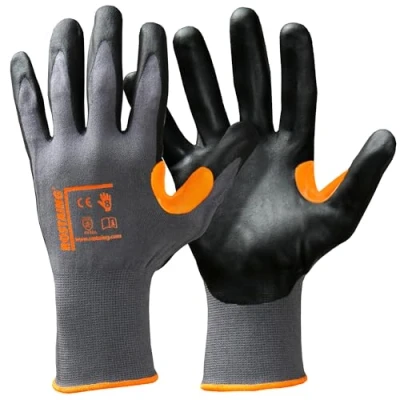 Imagen de ROSTAING Guante Duranit ONE Par de guantes manipulación táctil, efecto segunda piel, 3 x más duraderos, para trabajos precisión, y logística Compatible con pantallas táctiles