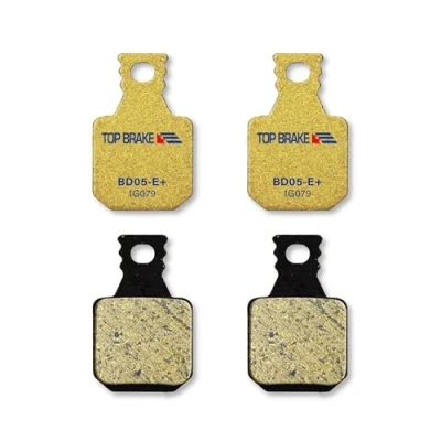 Imagen de Top Brake Pastillas de Freno Disco Bicicleta para MAGURA MT5/ MT7/ MT5E/MT7 Pro/MT Trail Front (Premium E+ Dorado)