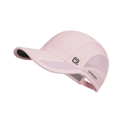 Imagen de GADIEMKENSD Quick Dry Sports Hat Lightweight Breathable Soft Outdoor Running Cap (Classic UP, Pink)