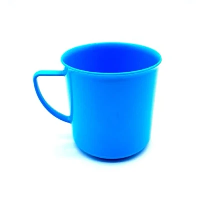 Imagen de Kimmel 21 000 1508 1 asa, té, Taza de café, Reutilizable, irrompible, 180 ml, Plástico, Azul Claro