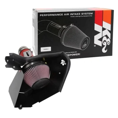 Imagen de K&amp;N Kit Admisión Directa Typhoon compatible con Honda Civic Type R 2.0 2017 2020 Rojo (69 1505TWR)