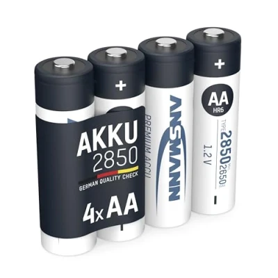 Imagen de Ansmann 5035212 Pilas Recargables (NiMh, AA, 4 Unidades)