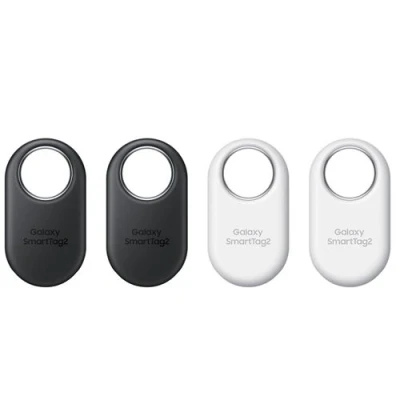 Imagen de Samsung Galaxy SmartTag 2 Negro + Blanco 4 Pack