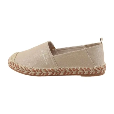 Imagen de TOM Tailor Licence Flache IN Glanzoptik Alpargatas, Mujer, Talla: 39, Gold Zapatos