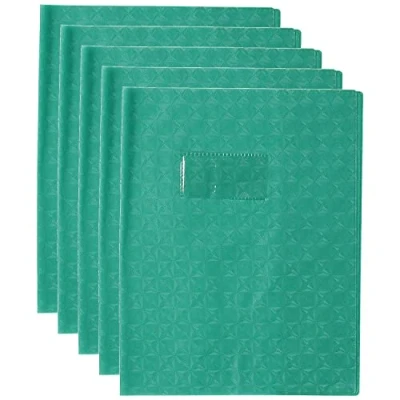 Imagen de Clairefontaine Ref 72015C Funda protectora para cuaderno de ejercicios (PVC, 170 x 220 mm, tamaño mm), color verde