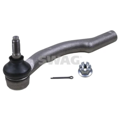 Imagen de SWAG 83 94 2483 Rótula de dirección Eje delantero, izquierda con tuerca almenada rebajada MAZDA: 6 Berlina, Hatchback