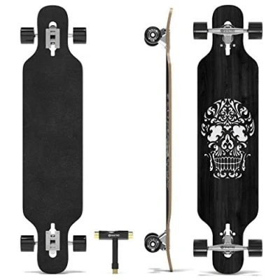 Imagen de Skatro Drop Through Longboard Freeride Incluye herramienta en T