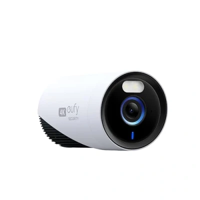 Imagen de eufy Security eufyCam E330 (Profesional) cámara Extra, Exteriores, resolución 4K, grabación Continua, enchufable, Wi Fi Mejorado, reconocimiento Facial, sin cuotas, Requiere HomeBase 3