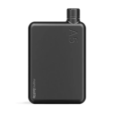 Imagen de memobottle A5 ACERO INOXIDABLE (BLANCO) 36 oz / 1080 ml Botella de agua duradera, a prueba fugas y premium Libre BPA Ideal para un estilo vida moderno
