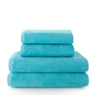 Imagen de Top Towel Plus toallas de baño grandes 2 mano o lavabo + ducha Algodon 100% Aguamar