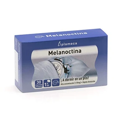 Imagen de PLAMECA Melanoctina Pastillas, Sueño Profundo, Sublingual, Dormir Bien, Mejor, Rápido y Relajado, Incluye Melatonina, Dextrato, Celulosa Estabilizante, Mejora tu Descanso 30 Comprimidos