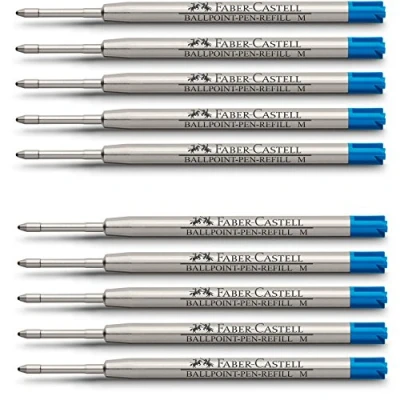 Imagen de Faber Castell 148741 Recambio para bolígrafos M, Azul