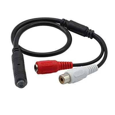 Imagen de Microfono CCTV,Mini ad Alta Sensibilità per Telecamera di Sicurezza CCTV Registratore Mini Pickup Audio
