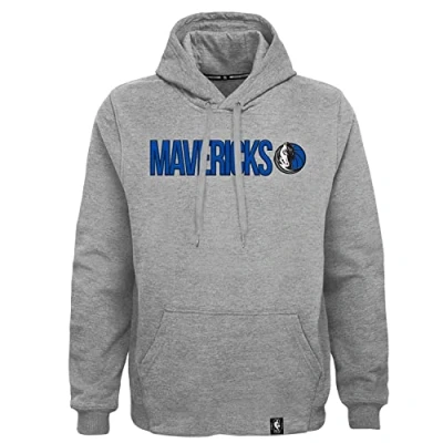 Imagen de Outerstuff Sudadera con capucha NBA Dallas Mavericks Luka Doncic gris, XL